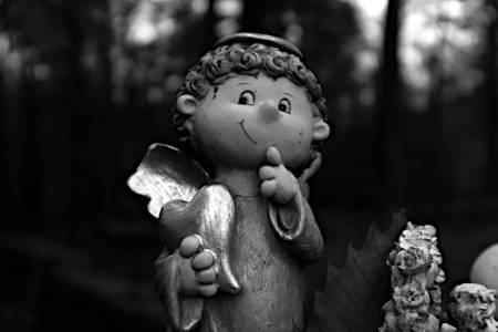 Engel, Waldfriedhof Gerlingen