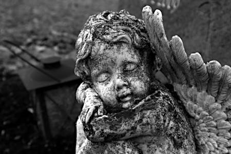 Engel, Waldfriedhof Gerlingen